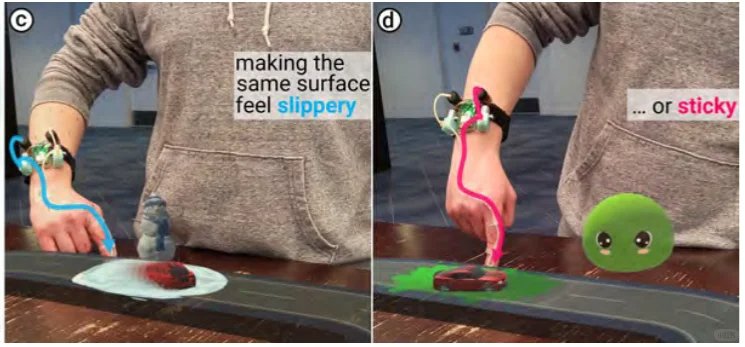 Stick&Slip: a liquid coating makes the same surface feel slippery or sticky